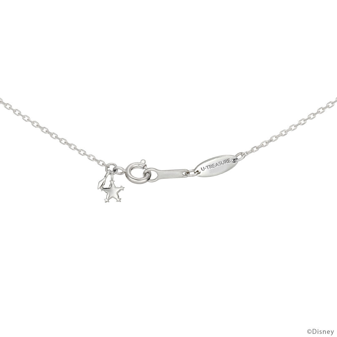 Kingdom Hearts Oathkeeper Keyblade Kingdom Key Necklace Silver U-TREASURE Disney