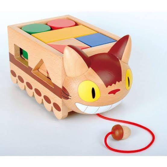 Studio Ghibli Cat Bus Building Blocks My Neighbor Totoro Child Educational Toy