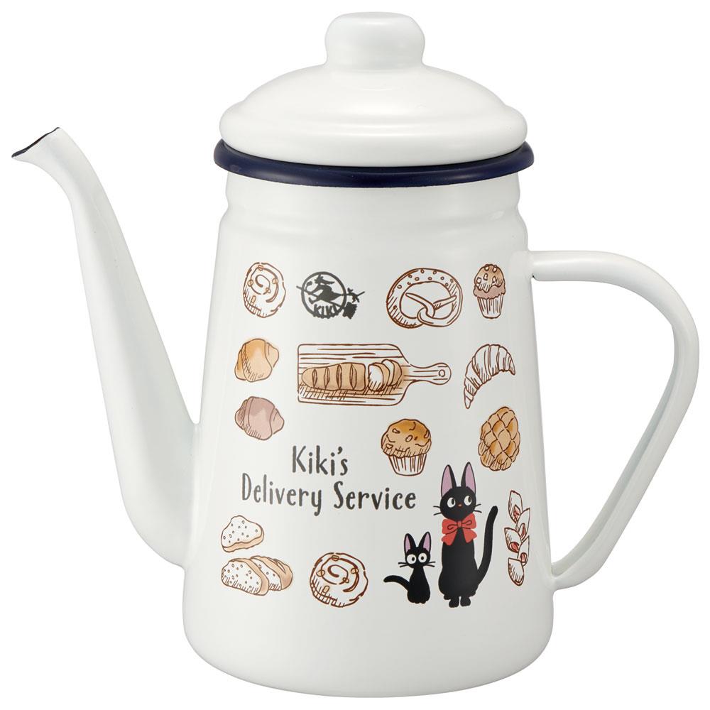 Studio Ghibli Kiki's Delivery Service Drip Kettle Coffee Tea 1.1 L Jiji Cat