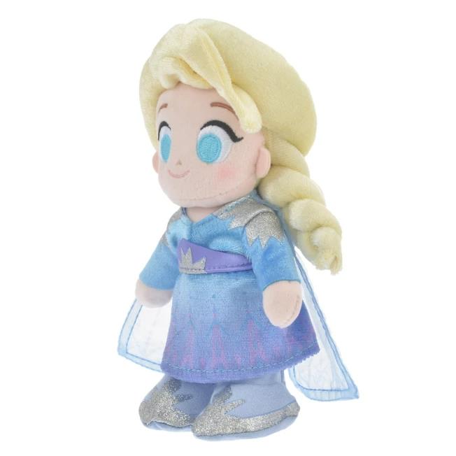 Disney Store Japan Elsa Frozen 2 Princess Plush Girl Doll nuiMOs Posable 2022