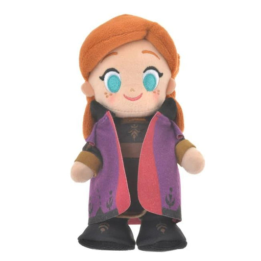 Disney Store Japan Anna Frozen 2 Princess Plush Girl Doll nuiMOs Posable 2022