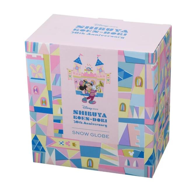 Disney Store Japan Mickey & Friends Snow Globe Shibuya Koen Dori 30 Anniversary