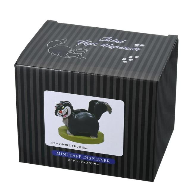 Disney Store Japan Lucifer Mini Tape Dispenser Cinderella Black Cat 2023 4inch