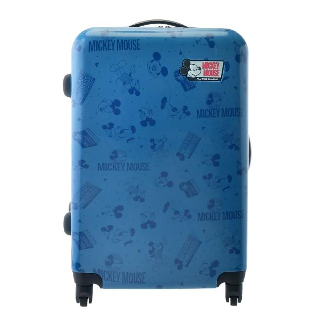 Disney Store Japan Mickey Mouse Suitcase M Luggage All-Time Classic 26.7in Lock