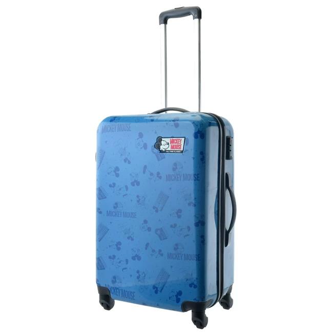 Disney Store Japan Mickey Mouse Suitcase M Luggage All-Time Classic 26.7in Lock