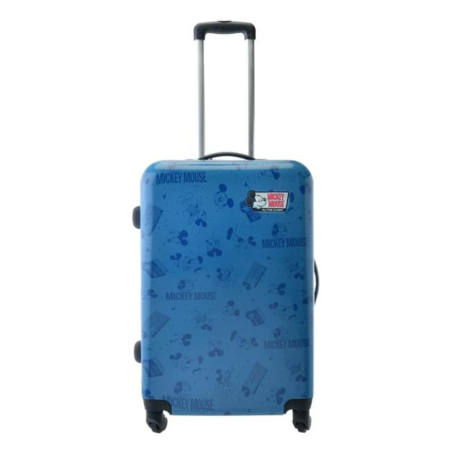 Disney Store Japan Mickey Mouse Suitcase M Luggage All-Time Classic 26.7in Lock