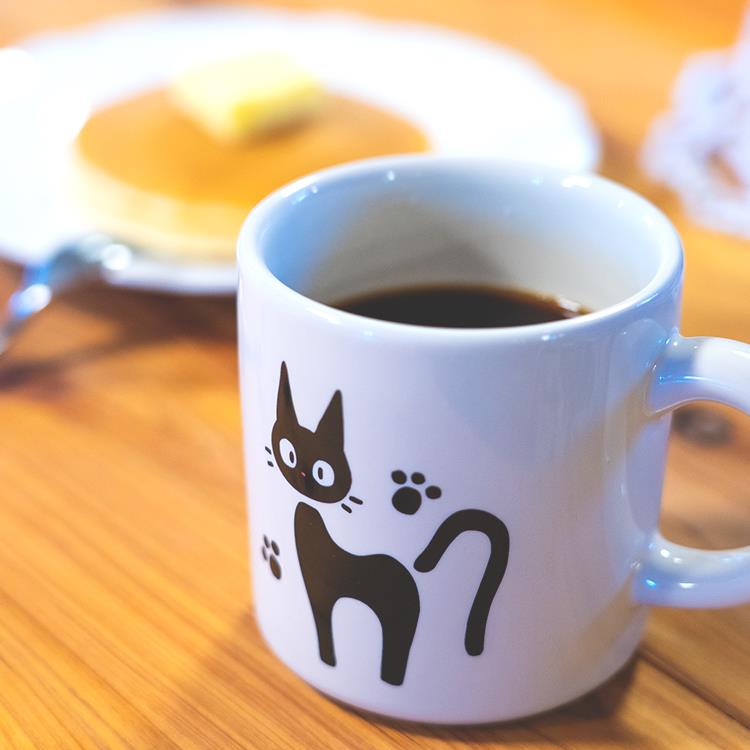 Studio Ghibli Kiki's Delivery Service Jiji Mug Cup Cat Benelic Made in Japan