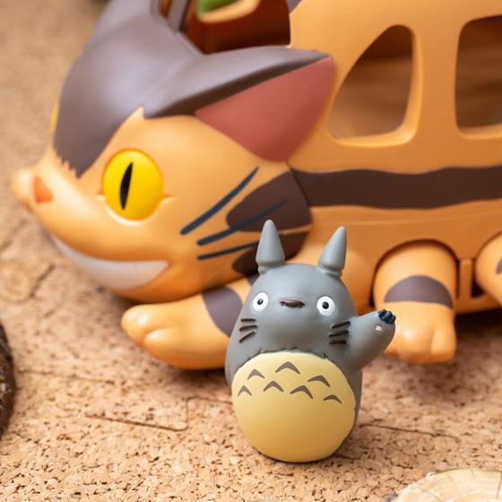 Studio Ghibli My Neighbor Totoro Go Go Catbus Nekobus Toy Figure Benelic 12inch