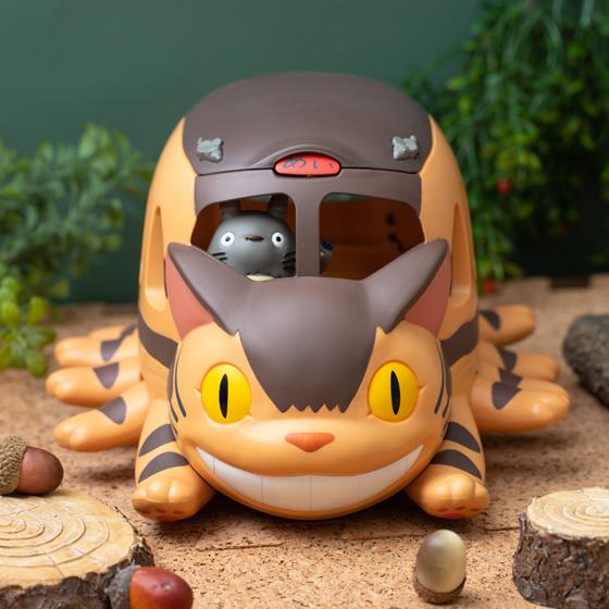 Studio Ghibli My Neighbor Totoro Go Go Catbus Nekobus Toy Figure Benelic 12inch