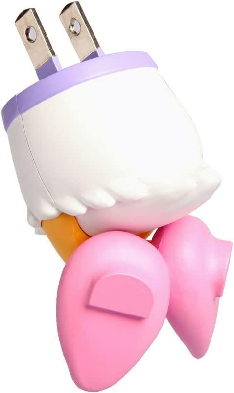 Disney Daisy Duck USB AC Adapter 1 Port 100-240v Butt Oshiri Hamee from Japan