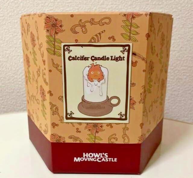 Studio Ghibli Howl's Moving Castle Swaying Flameless Candle Light Calcifer Anime