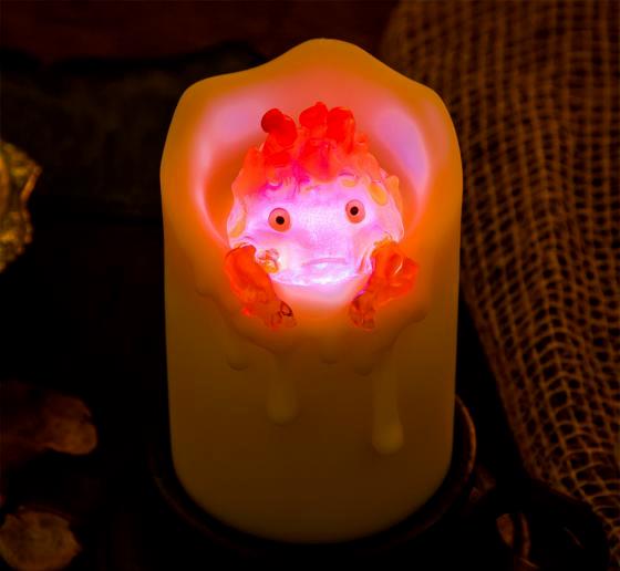 Studio Ghibli Howl's Moving Castle Swaying Flameless Candle Light Calcifer Anime