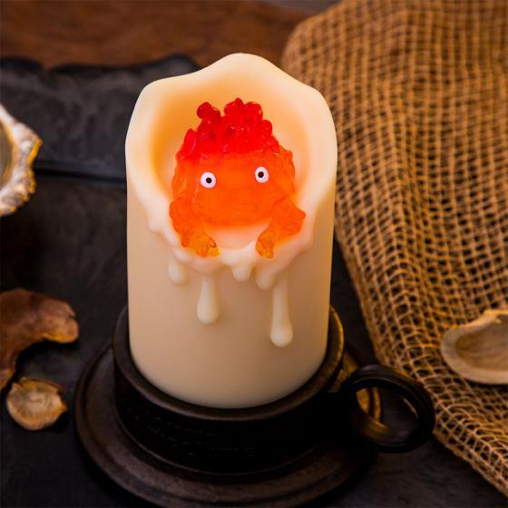 Studio Ghibli Howl's Moving Castle Swaying Flameless Candle Light Calcifer Anime