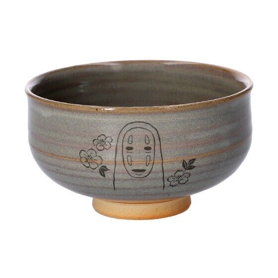 Studio Ghibli Spirited Away Matcha Bowl Akahadayaki and Tea Whisk Chasen Set