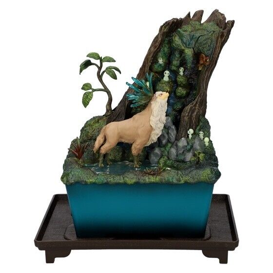 Princess Mononoke Water Garden Bonsai Fountain Moonlit Forest Figure Ghibli