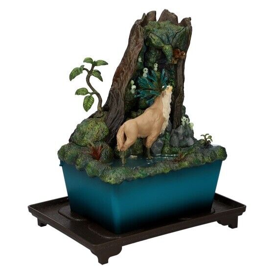 Princess Mononoke Water Garden Bonsai Fountain Moonlit Forest Figure Ghibli