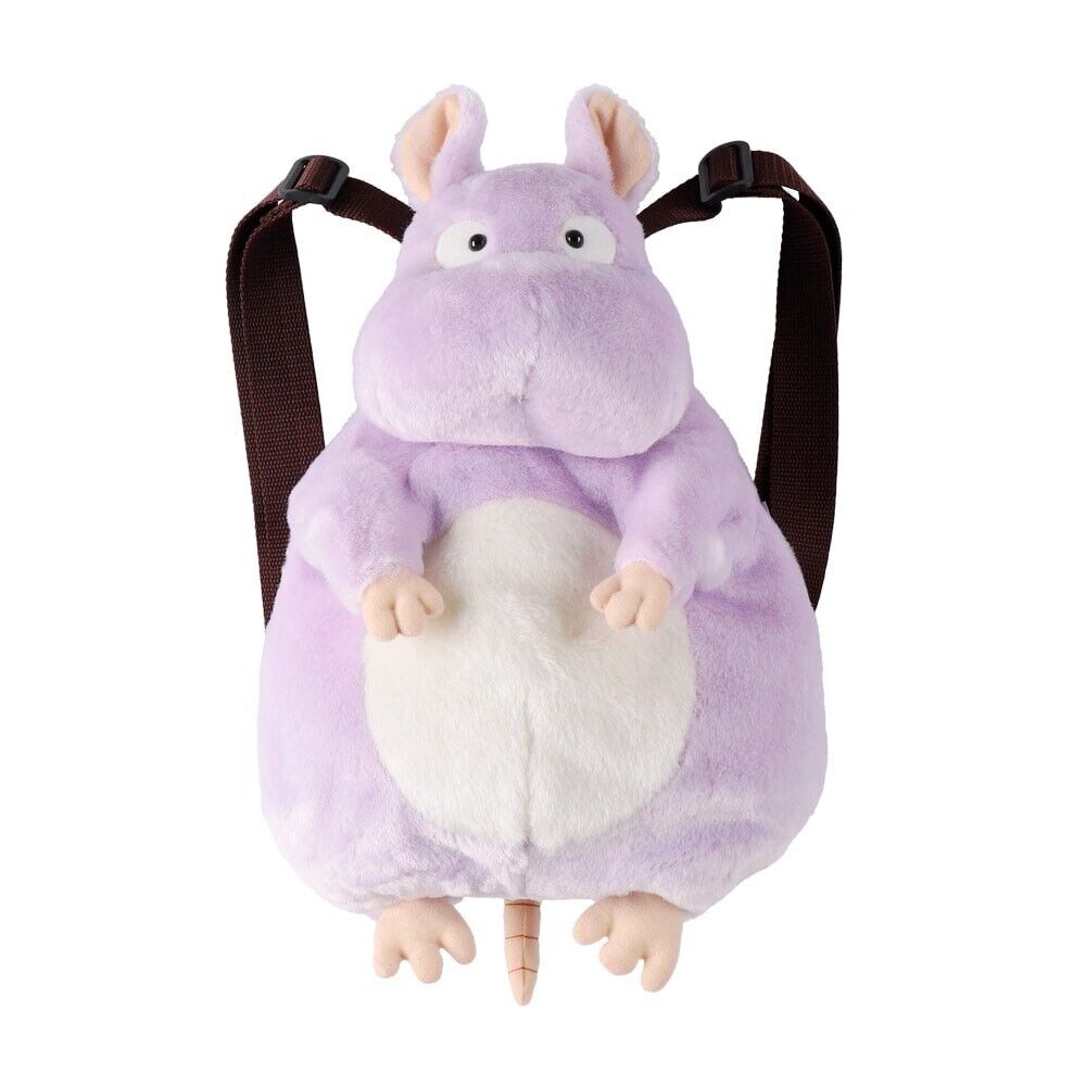 Studio Ghibli Spirited Away Bon Boy Mouse Plush Rucksack Backpack Blankly Face