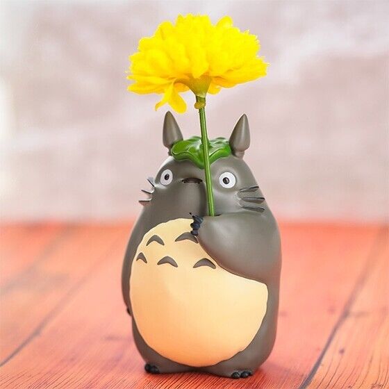 Studio Ghibli My Neighbor Totoro Mini Vase Artificial Flower Umbrella Interior