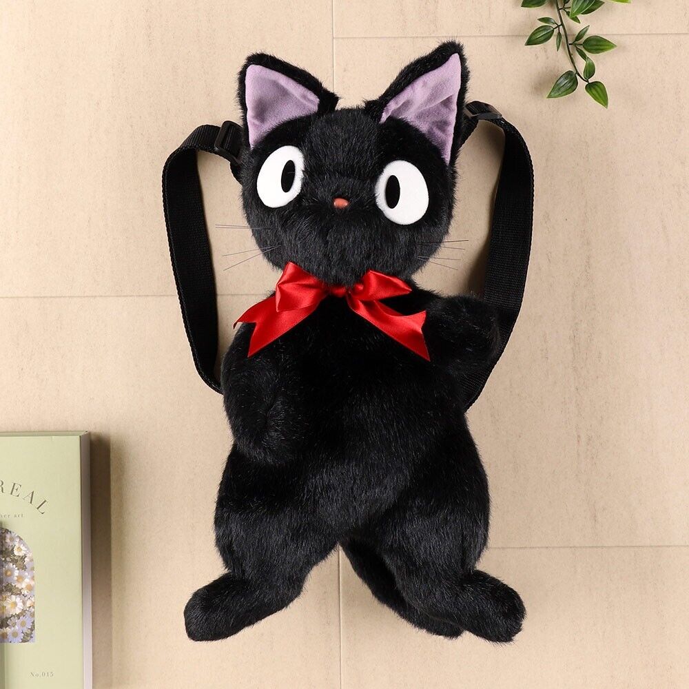 Studio Ghibli Kiki's Delivery Service Jiji Black Cat Plush Rucksack Backpack