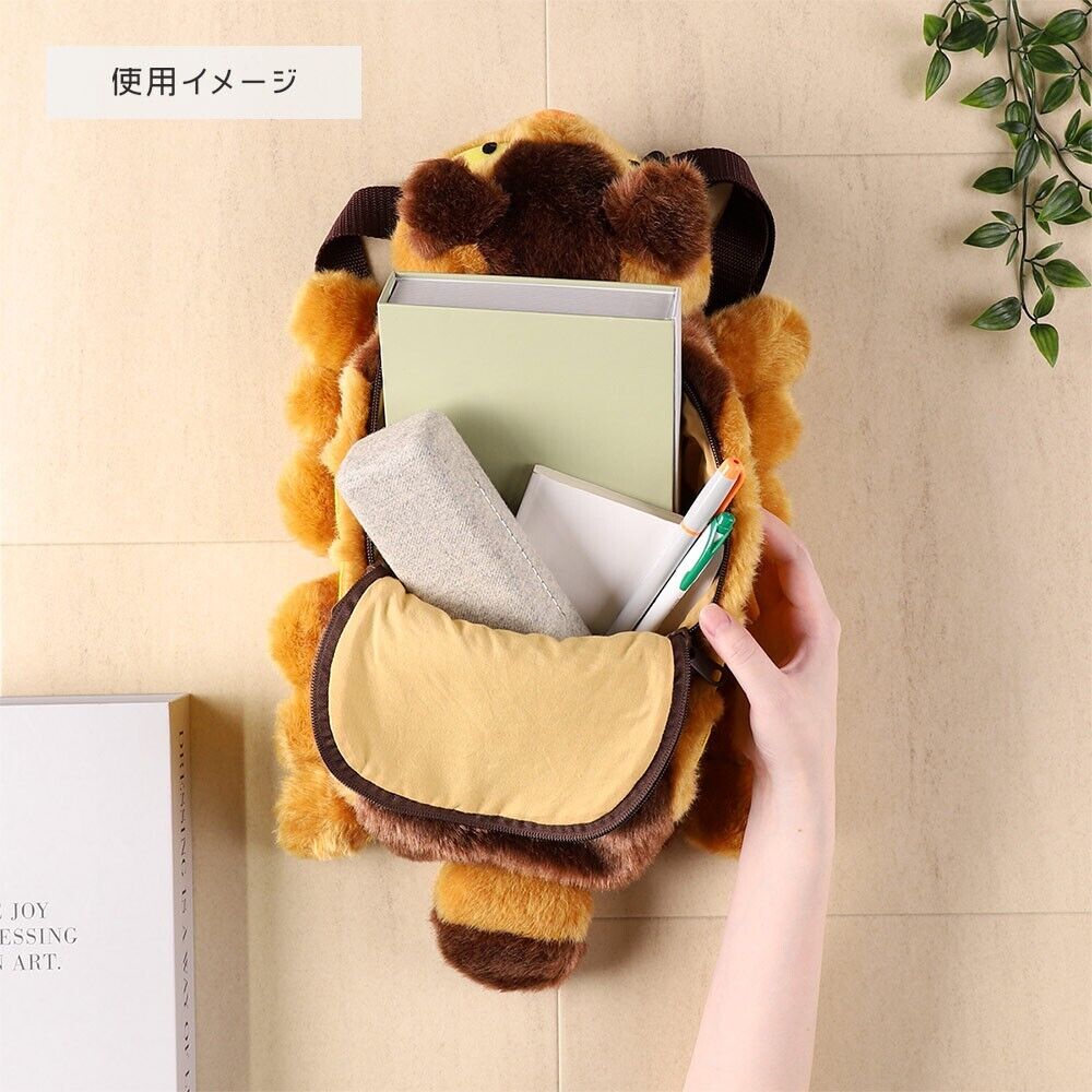 Studio Ghibli My Neighbor Totoro Cat Bus Plush Rucksack Backpack Smirking Face