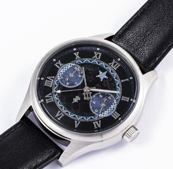 Kingdom Hearts Aqua Model Multifunction Wrist Watch Disney Super Groupies Blue